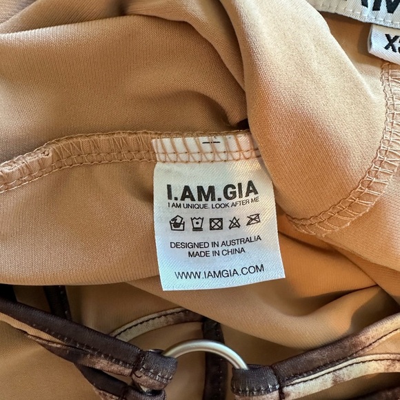 I.AM.GIA authentic Renalee Flare Pants in tan beige - Picture 4 of 7